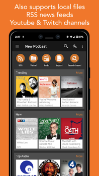 Descargar Podcast & Radio Addict Noticias y revistas para Android captura de pantalla 7