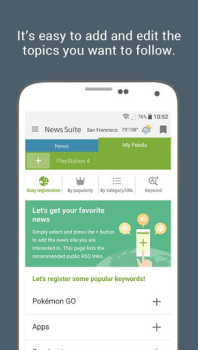 Descargar Noticias de Sony: News Suite Noticias y revistas para Android captura de pantalla 4