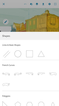 Descargar Adobe Photoshop Sketch Arte y Diseño para Android captura de pantalla 5
