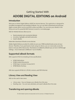 Descargar Adobe Digital Editions Libros y referencia para Android captura de pantalla 6