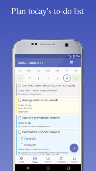 Descargar Planificador: lista de tareas Trabajo para Android captura de pantalla 3