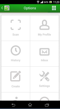Descargar QR Droid Private™ (Español) Trabajo para Android captura de pantalla 2