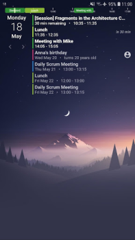 Descargar Your Calendar Widget Trabajo para Android captura de pantalla 5