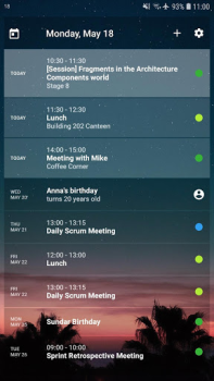 Descargar Your Calendar Widget Trabajo para Android captura de pantalla 6