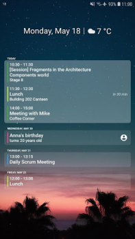 Descargar Your Calendar Widget Trabajo para Android captura de pantalla 7