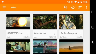 Descargar VLC for Android Editores y reproductores de video para Android captura de pantalla 3