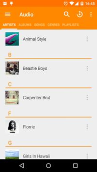 Descargar VLC for Android Editores y reproductores de video para Android captura de pantalla 4