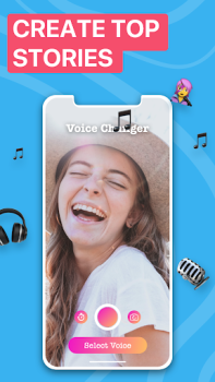 Descargar Voicer Celebrity Voice Changer Entretenimiento para Android captura de pantalla 5