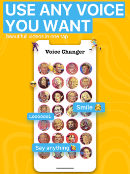 Descargar Voicer Celebrity Voice Changer Entretenimiento para Android captura de pantalla 7