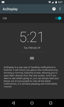 Descargar AcDisplay Personalización para Android captura de pantalla 3