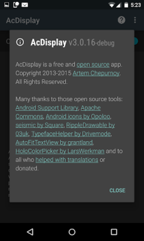 Descargar AcDisplay Personalización para Android captura de pantalla 6