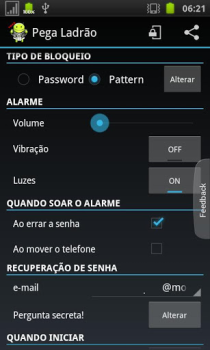 Descargar Alarm Anti Theft Screen Lock Herramientas para Android captura de pantalla 2