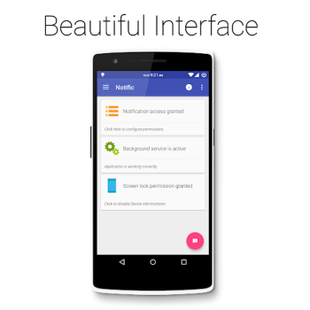 Descargar Notific | Lockscreen Personalización para Android captura de pantalla 3