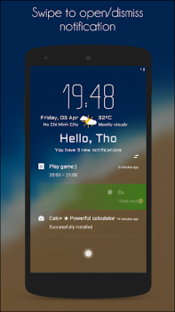 Descargar Hi Locker - Your Lock Screen Personalización para Android captura de pantalla 2