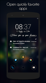 Descargar Hi Locker - Your Lock Screen Personalización para Android captura de pantalla 3