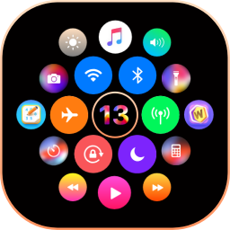 Logotipo iNotify & Control Center iOS14