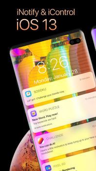 Descargar iNotify & Control Center iOS14 Herramientas para Android