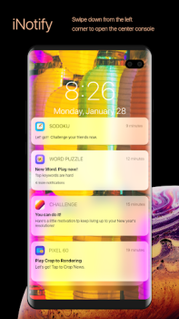 Descargar iNotify & Control Center iOS14 Herramientas para Android captura de pantalla 3