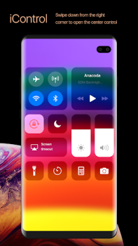 Descargar iNotify & Control Center iOS14 Herramientas para Android captura de pantalla 4