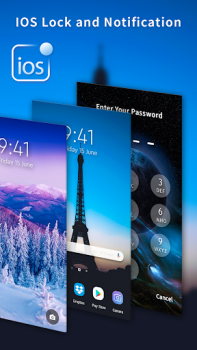 Descargar iNotify - Pantalla de OS Personalización para Android captura de pantalla 3