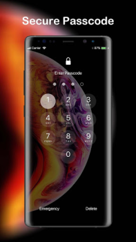 Descargar LockScreen Phone XS - Notification Personalización para Android captura de pantalla 2