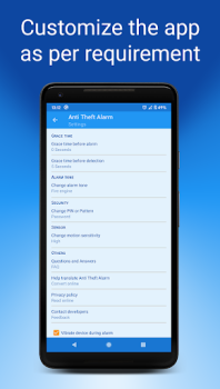 Descargar Alarma anti-robo Herramientas para Android captura de pantalla 2