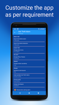 Descargar Alarma anti-robo Herramientas para Android captura de pantalla 7