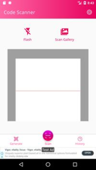Descargar QR Bar Code Herramientas para Android captura de pantalla 2