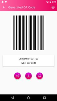 Descargar QR Bar Code Herramientas para Android captura de pantalla 3
