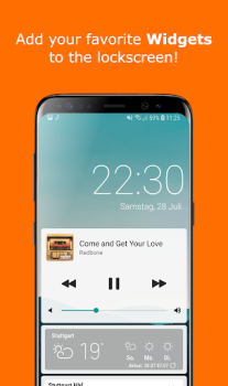 Descargar Ava Lockscreen Personalización para Android captura de pantalla 2