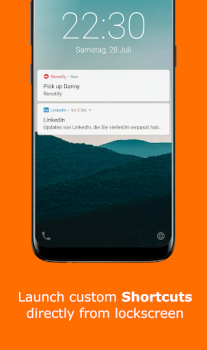 Descargar Ava Lockscreen Personalización para Android captura de pantalla 3