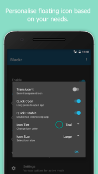 Descargar Blackr: OLED Screen Off Herramientas para Android captura de pantalla 7