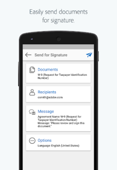 Descargar Adobe Acrobat Sign Negocio para Android captura de pantalla 2