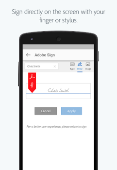Descargar Adobe Acrobat Sign Negocio para Android captura de pantalla 4