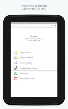 Descargar Adobe Acrobat Sign Negocio para Android captura de pantalla 5