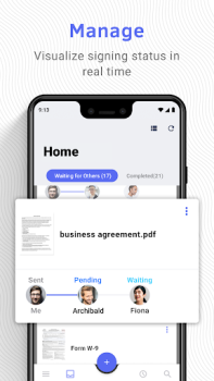 Descargar DottedSign - eSign & Fill Docs Negocio para Android captura de pantalla 6