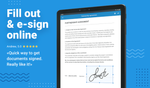 Descargar signNow: firmar documentos PDF Trabajo para Android captura de pantalla 7