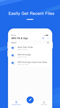 Descargar WPS PDF Fill & Sign Trabajo para Android