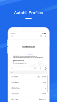 Descargar WPS PDF Fill & Sign Trabajo para Android captura de pantalla 3