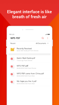 Descargar WPS PDF Trabajo para Android captura de pantalla 3