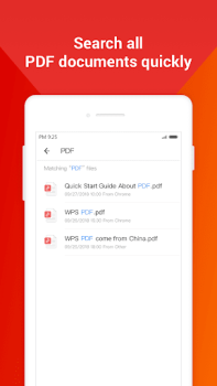 Descargar WPS PDF Trabajo para Android captura de pantalla 4