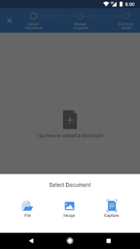 Descargar Zoho Sign - Fill & eSign docs Trabajo para Android captura de pantalla 3