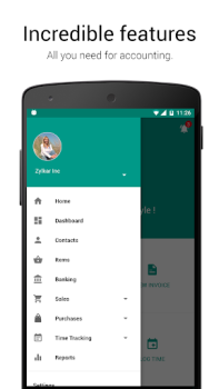 Descargar Accounting App - Zoho Books Negocio para Android captura de pantalla 2