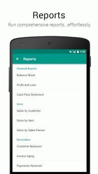 Descargar Accounting App - Zoho Books Negocio para Android captura de pantalla 7