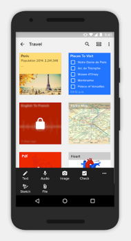 Descargar Notebook - Tomar notas Trabajo para Android captura de pantalla 3