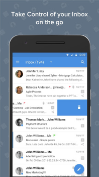 Descargar Zoho Mail - Email and Calendar Trabajo para Android captura de pantalla 2
