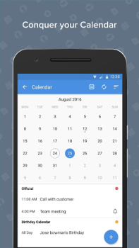 Descargar Zoho Mail - Email and Calendar Trabajo para Android captura de pantalla 5