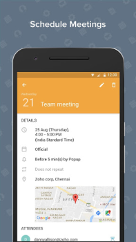 Descargar Zoho Mail - Email and Calendar Trabajo para Android captura de pantalla 6