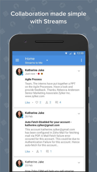 Descargar Zoho Mail - Email and Calendar Trabajo para Android captura de pantalla 7