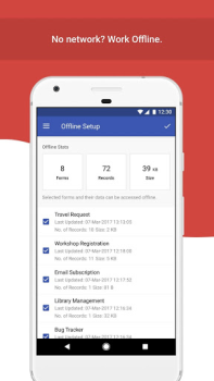 Descargar Formulario Móvil - Zoho Forms Negocio para Android captura de pantalla 2